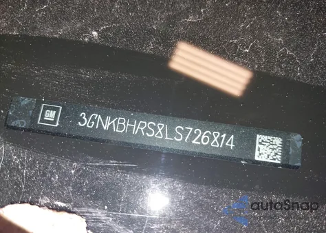 2020 Chevrolet Blazer Awd 2Lt from USA, damaged, VIN 3GNKBHRS8LS726814